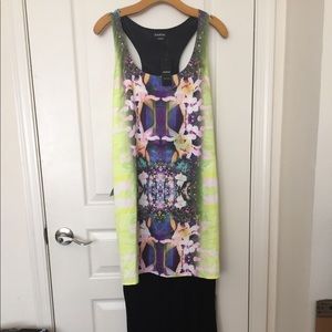 Bebe hi-lo dress BWT size L